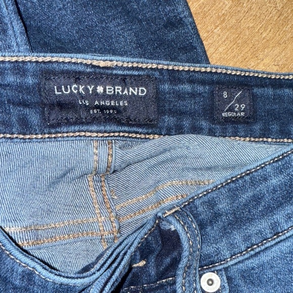 Lucky Brand Women's Dark Indigo Bootcut Jeans - Picture 3 of 4
